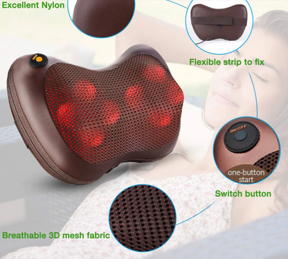 Cojín Masajeador Shiatsu Pro - Tu Masajeador Personal en casa