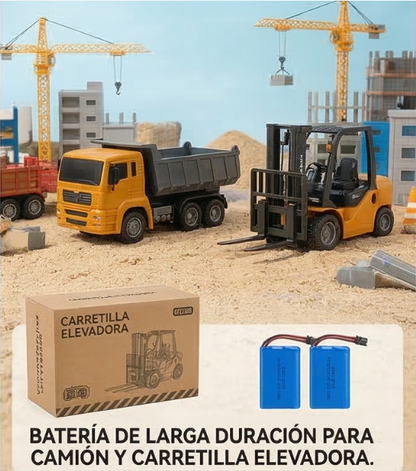 Mini Vehículos de Construcción a Control Remoto RC