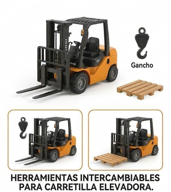 Mini Vehículos de Construcción a Control Remoto RC