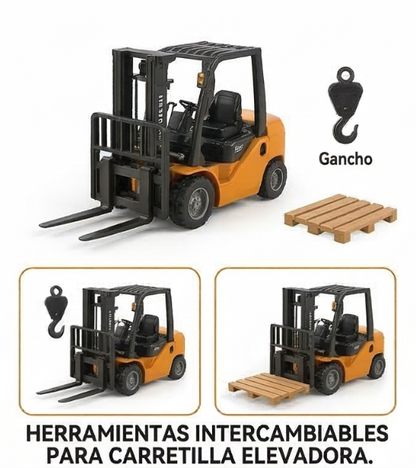 Mini Vehículos de Construcción a Control Remoto RC