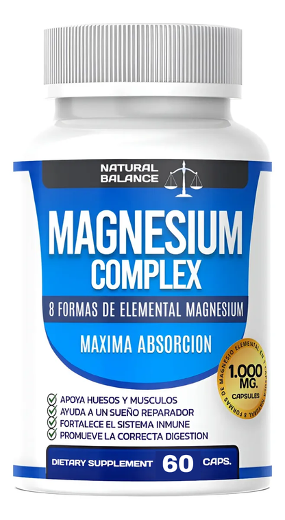 MAGNESIO COMPLEX 8 ELEMENTAL 1000 mg