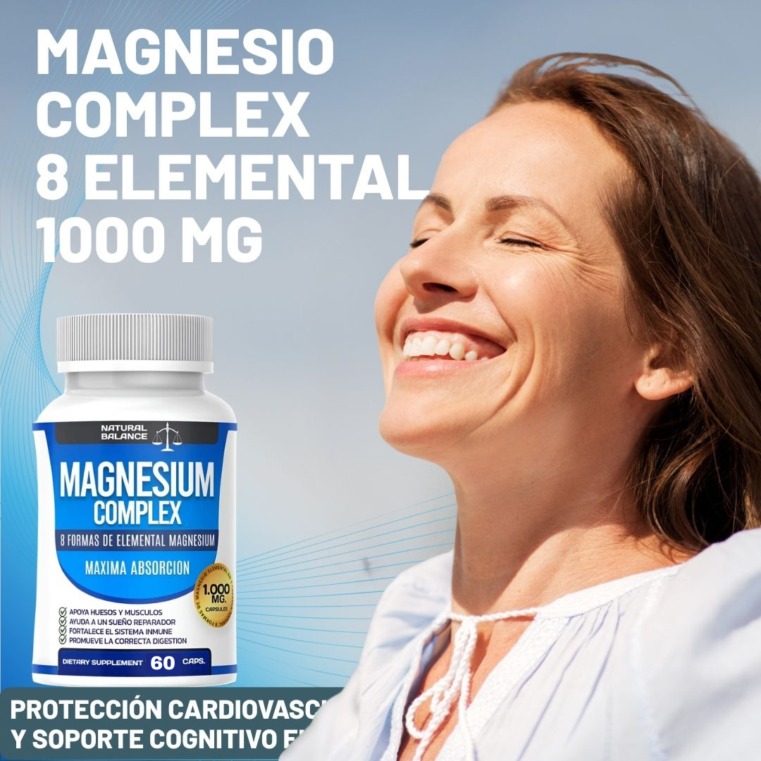 MAGNESIO COMPLEX 8 ELEMENTAL 1000 mg
