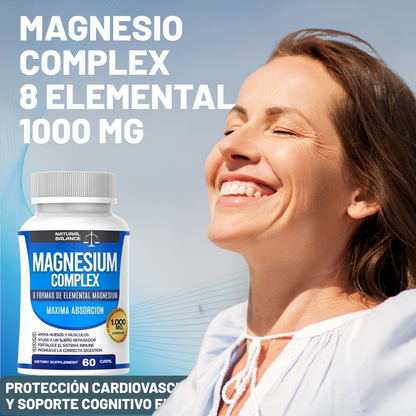 MAGNESIO COMPLEX 8 ELEMENTAL 1000 mg