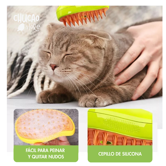 CEPILLO A VAPOR PARA MASCOTAS