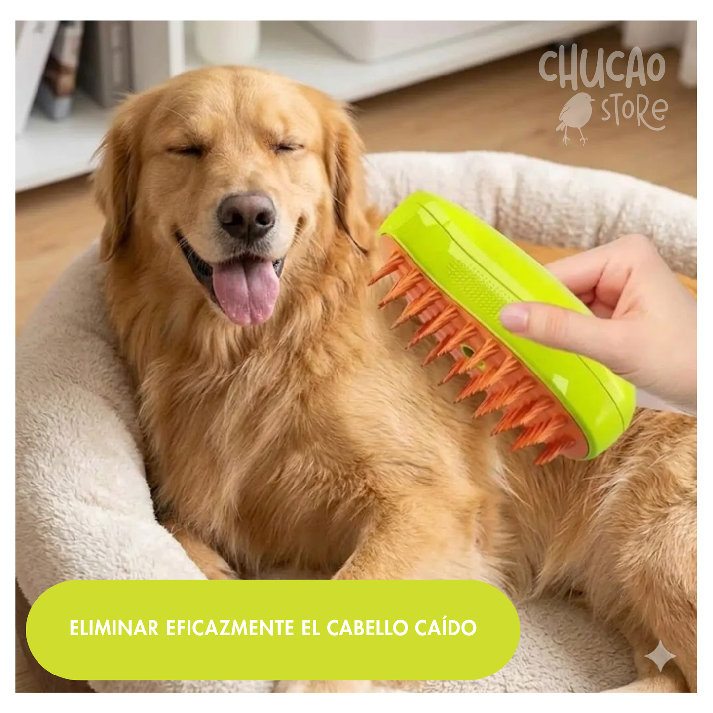 CEPILLO A VAPOR PARA MASCOTAS
