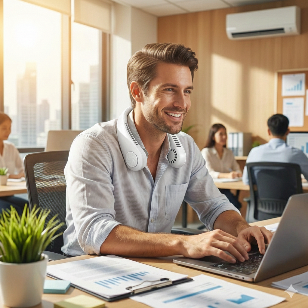 Ventilador Portátil de cuello