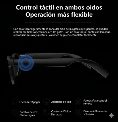 Lentes Inteligentes Lenovo D11: Cámara 4K, Traductor en Tiempo Real y Asistente de Voz