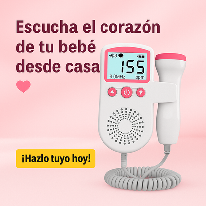 MONITOR DE FRECUENCIA CARDÍACA PARA BEBÉS - Convierte la espera en paz