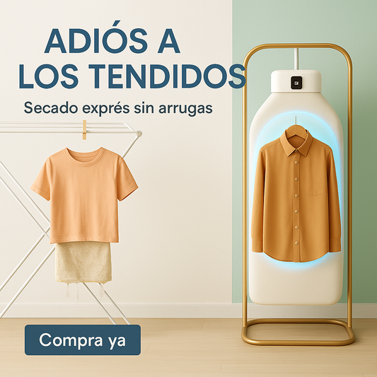 SECADORA DE ROPA PORTÁTIL - Tu ropa seca en minutos!
